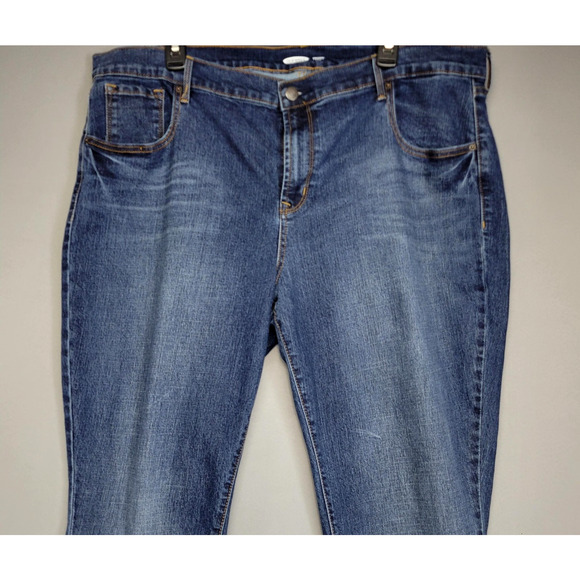 Old Navy Jeans Womens 20 Blue Original Skinny Stretch Denim Classic Five Pocket - Picture 4 of 16